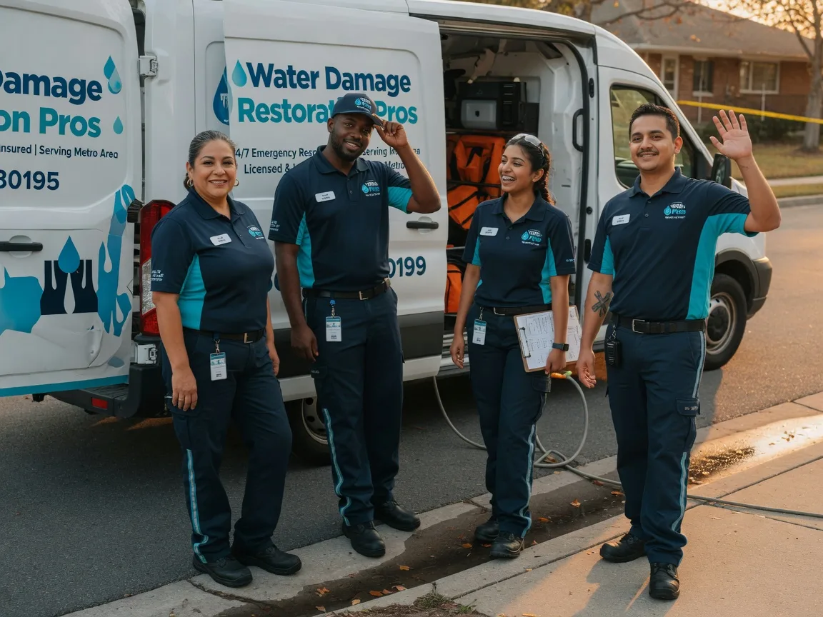 Water Damage Restoration company in Tappen, ND